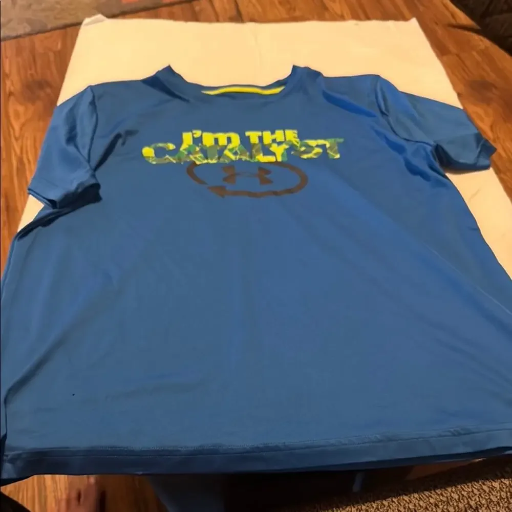 Under Armour Blue Short Sleeve‎ Tee YXL